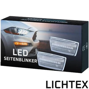 LED Blinker Umrüst-Satz für Opel Chevrolet Cadillac klar clear dynamisch Set - Picture 1 of 4