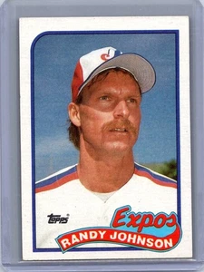 Randy Johnson Expos 1989 Topps #647 Baseball Card - Picture 1 of 2