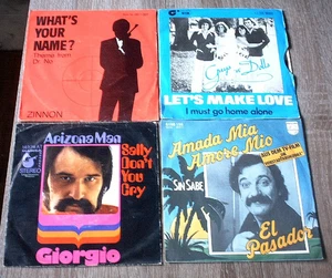 SAMMLUNG: 7 x 7" Pop-Singles(6) mit Orig. Cover.Guter Zustand! Alle abgebildet! - Bild 1 von 2