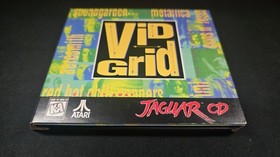 Vid Grid Atari Jaguar CD EX+NM condition COMPLETE n box game!