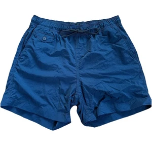 Buck Mason LAGUNA SWIM SHORT Swimsuit Size Small 30-31 Navy Blue 5 Inch Inseam - Picture 1 of 7