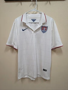 Maglia Nike US National Soccer Team 2014/2015 World Cup Home bianca USA TAGLIA L - Foto 1 di 3