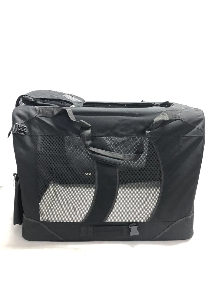 SONGMICS Hundebox Transportbox Faltbar Transporttasche 70x52x52cm gut