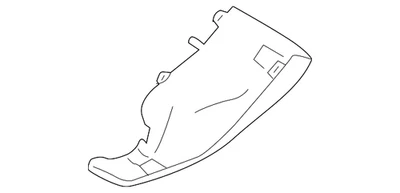 Cubierta de espejo retrovisor original Ford 2015-2024 EK4Z-17D550-AB Foto 1 de 4