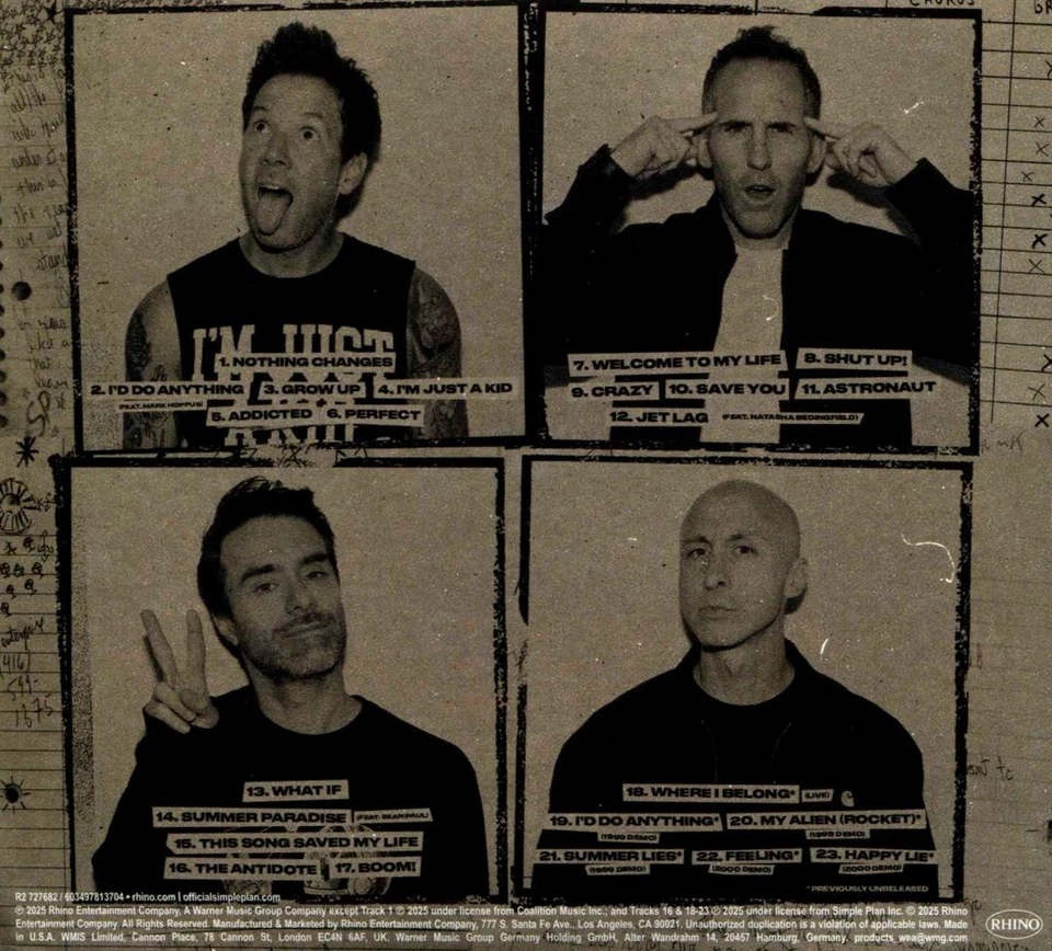 SIMPLE PLAN KIDS IN THE CROWD [ORIGINAL SOUNDTRACK] NEW CD - Image 1 of 1