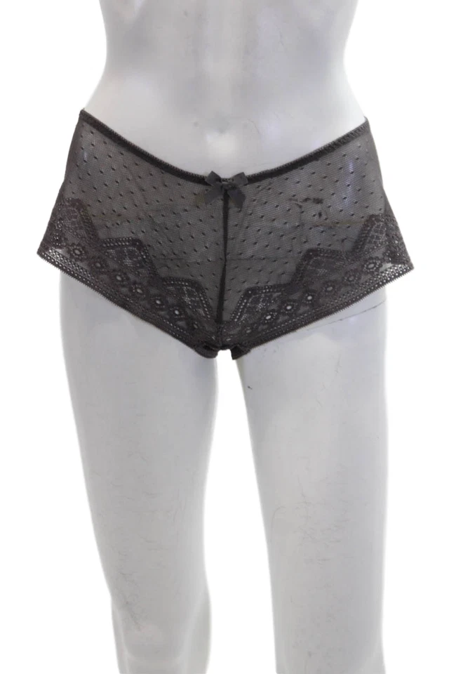 Princesse Tam Tam Mujer Encaje Borde Lazo Detalle Ropa Interior Descarada Púrpura Talla T3 Foto 1 de 4