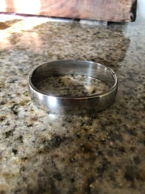 纯银 925 手镯男士/女士重 75 克 — 第 1/4 张图片