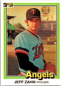 1981 Donruss #532a Geoff Zahn 1980 1980 Highlights Begins Signed A 3 Year - Picture 1 of 2