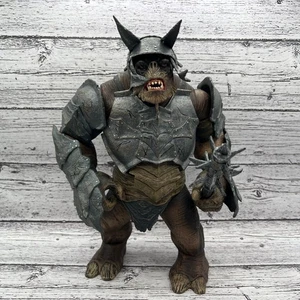 Herr der Ringe Battle Troll Deluxe Poseable 10in Actionfigur 2004 ROTK - Bild 1 von 7