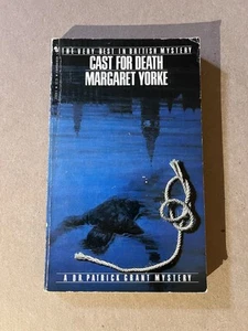CAST FOR DEATH by Margaret Yorke vintage 1982 Bantam paperback MYSTERY - Picture 1 of 3