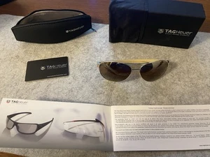 New Tag Heuer Sunglasses Sport TAG 9221 3046415 NOIR INTEGRAL/ VERT POLARISAN1 - Picture 1 of 4