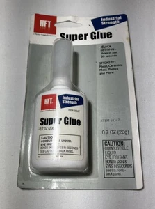 Industrial Strength Super Glue 4X strong Metal Ceramics, Most Plastics and more - Picture 1 of 2