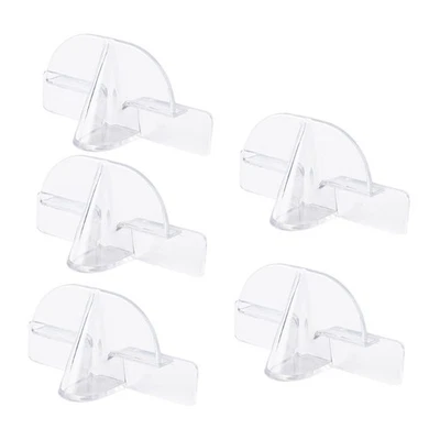 5pcs Adhesive Glasses Racks for Wall Door and Living Room Organization - image 1 of 4