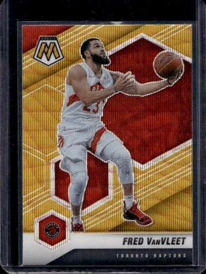 2020-21 Mosaic Fred VanVleet Gold Wave #57 Raptors - Image 1 of 2