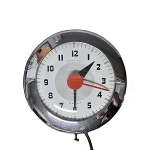 Vintage Art Deco Ingraham Sentinel Wafer Electric Wall Clock, Model SK174 Works! - Picture 1 of 6