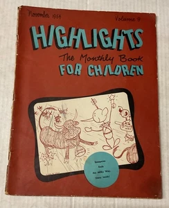 Highlights Magazine November 1954 (Volume 9, Issue Number 9) - Bild 1 von 1