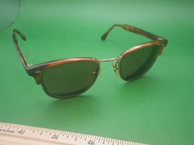 Gafas de sol vintage Ralph Lauren para mujer marrón montura tortuga/lentes recetadas Foto 1 de 4