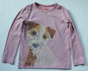 T-Shirt von Mini Boden Gr. 110 116 (5-6 Jahre) Hund - Bild 1 von 2