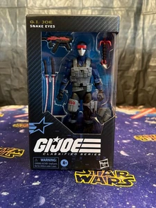 G.I. Joe - Classified Series #165 Snake Eyes V4 6" Actionfigur BRANDNEU! SCHÖN! - Bild 1 von 7
