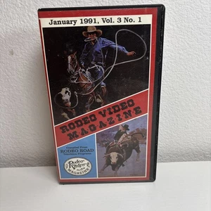 Rodeo Video Magazine January 1991 Vol 3 No 1 VHS Jim Jacobs Troy Ward Shawn Best - Picture 1 of 5