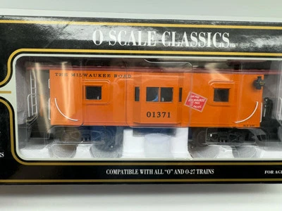 K-Line O Gauge 01371 Milwaukee Road Bay Window Caboose K612-1371 - Image 1 of 4