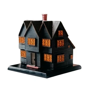 Salems Hexenhaus Räuchergefäß Massachusetts Hexenhaus für Halloween Weihnac9743 - Bild 1 von 19