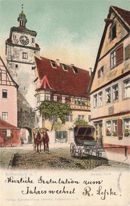 Postal Rothenburg o.d.T. (07545), Torre Blanca, funcionando el 31/12/1902 (Rothenburg) - Imagen 1 de 2
