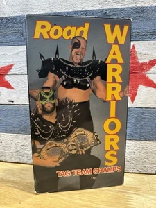 Road Warriors Tag Team Champs VHS Animal Hawk Ellering AWA Legion of Doom LOD - Picture 1 of 6