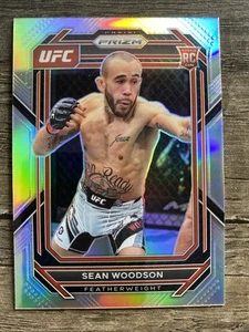 Panini Prizm UFC 2023 - Sean Woodson #166 Silver Prizm (RC) - Imagen 1 de 2