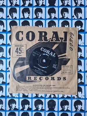 Buddy Holly What To Do / That's What They Say US with Orchestra 1961 45 7" Vinyl - Image 1 of 4