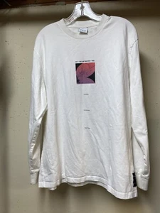 ZARA Men’s Long Sleeve “The Last Feelings” Graphic T-shirt Large - Picture 1 of 6