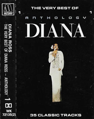 DIANA ROSS THE VERY BEST OF ANTHOLOGY CASSETTE 1 ONLY 17TRACKS - Image 1 of 4