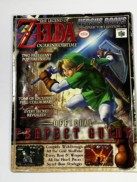 The Legend of Zelda: Ocarina of Time (Guia oficial de jogo) (Edição  limitada em português) - não informado