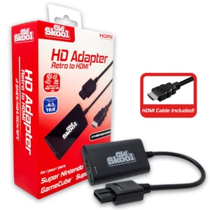 Old Skool HD Adapter Compatible with Game Cube / N64 / SNES - Picture 1 of 2