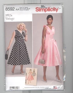 Simplicity 8592 Misses Schnittmuster Neu Ungeschnitten Gr. 10-18 - Bild 1 von 2