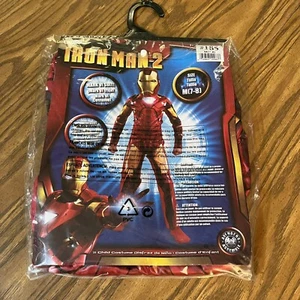 Boys Iron Man Deluxe Disguise Halloween Costume Size M(7-8) BRAND NEW **READ - Picture 1 of 5