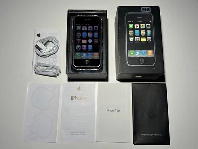 Apple iPhone 1. Generation 8 GB 2G 1G 1st Gen 8GB Top A1203 Model 2007 OVP #655 - Bild 1 von 4