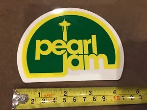 Pearl Jam Aufkleber Vinyl Decal selten Club Space Needle Seattle WA Musik Band - Bild 1 von 4
