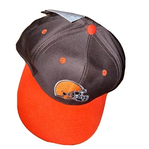 NOS Vintage Logo 7 NFL Cleveland Browns OSFM Youth Snapback Cap Play Football - Picture 1 of 8