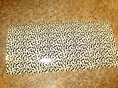 THE FISHING LURE TAPE COMPANY 3" x 12" 2 Pack GLOW TIGER PRINT Fishing Lure Tape