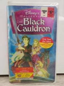 The Black Cauldron Disney VHS 1998 Collectible Chromium FX Package NEW & SEALED  - Picture 1 of 5