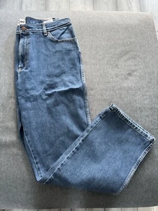 Wrangler Texas 821 Authentic Straight Jeans Vintage Stonewash W38 L32 NEW - Picture 1 of 10