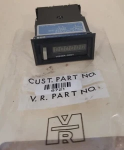 Danaher Controls VEEDER ROOT - 0799806-222 - 6 DIGIT LCD Mini Totalizer - (NEW)  - Picture 1 of 8