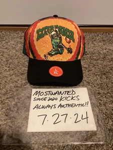 NWT 1996 Lithuanian Basketball Team x Grateful Dead Flex Fit Tie Dye Hat L/XL - Picture 1 of 3
