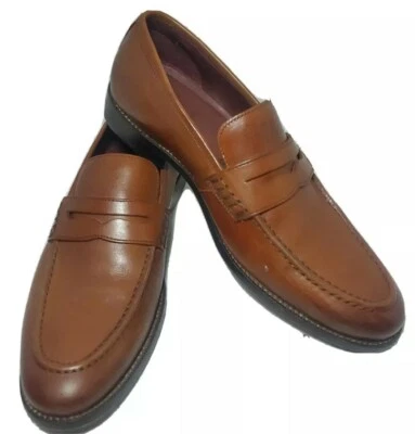 Mocasines John W. Nordstrom italianos marrón centavo para hombre 7,5 Foto 1 de 4
