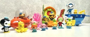 Octonauts Toys - Submarine Vehicle Rescue Pod Plus 13 Figures Huge Bathroom Fun - Picture 1 of 7