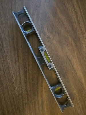 Vintage Disston 9" Aluminum Torpedo Level A-10 USA - Image 1 of 4