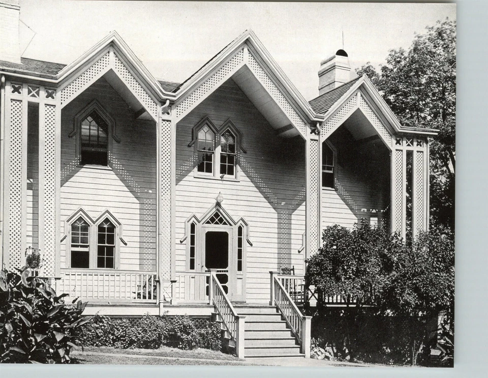 Walker Evans Americana Nyack 1938 casa gótica de Nueva York foto original grabado Foto 1 de 1