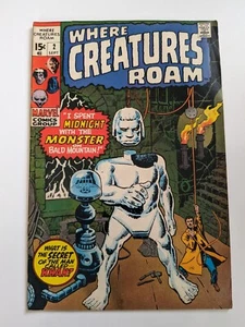 WHERE CREATURES ROAM #2 Steve Ditko 1970 Marvel Comic Book - Picture 1 of 3