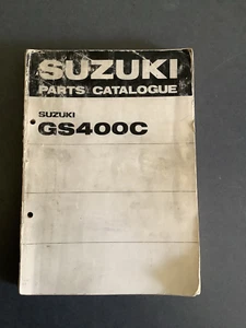 Suzuki 77 GS 400 C Parts Catalogue - Picture 1 of 4